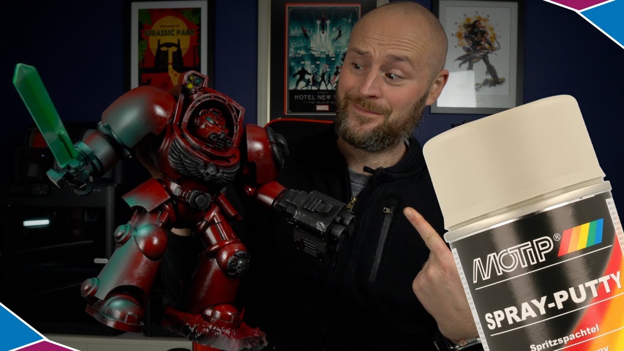Perfectly Smooth FDM Prints: Spray Putty Giant Warhammer 40k Terminator