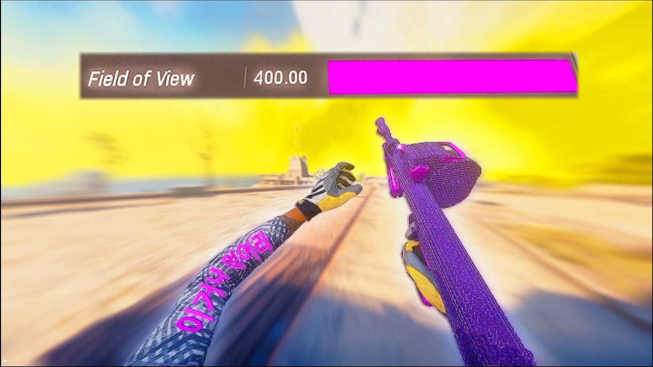 400 FOV On Rebirth Island...
