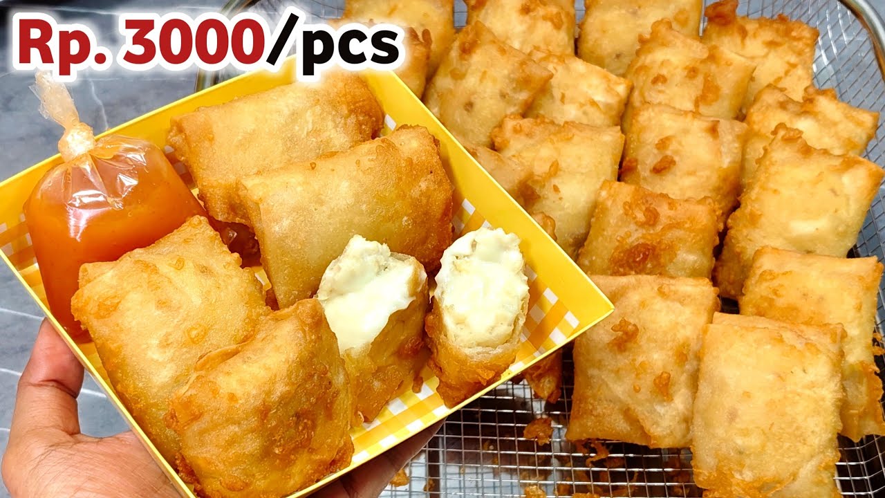 MODAL KECIL LARIS MANIS‼️USAHA LAGI VIRAL KEKINIAN EKONOMIS | DIMSUM GORENG Rp. 3000AN ENAK BANGET.