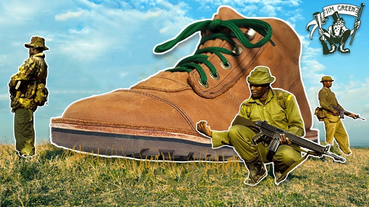 Unboxing barefoot boots designed for African Rangers (Jim Green)