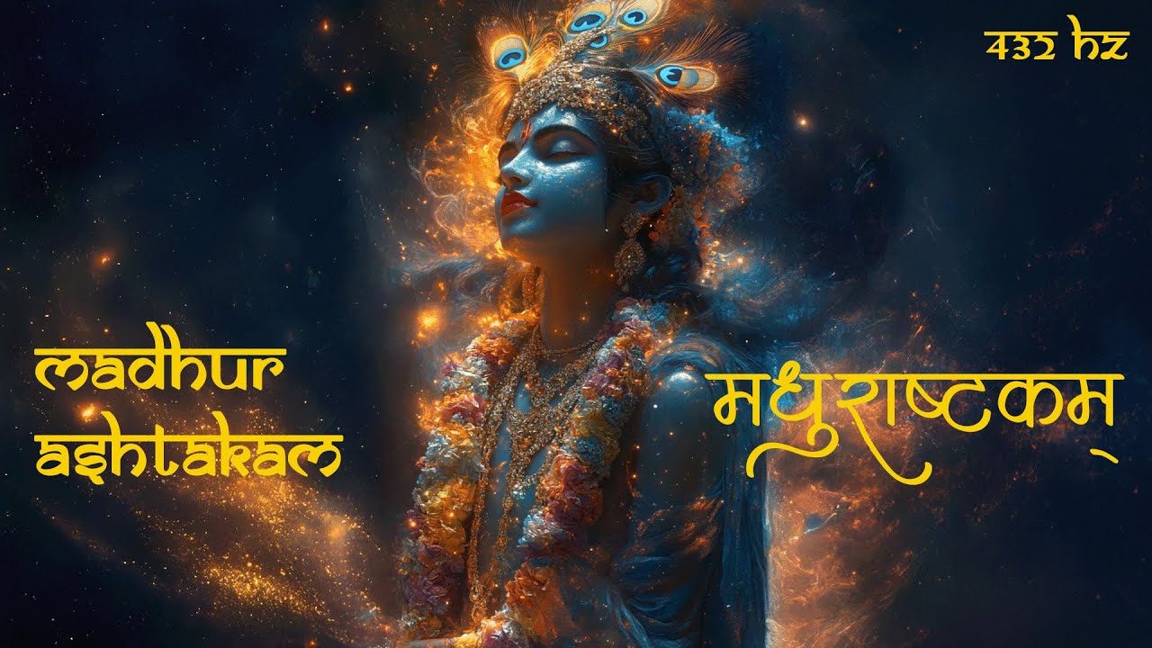 Madhurashtakam | श्री कृष्ण की सबसे मधुर स्तुति (432 Hz) | Deep Peace
