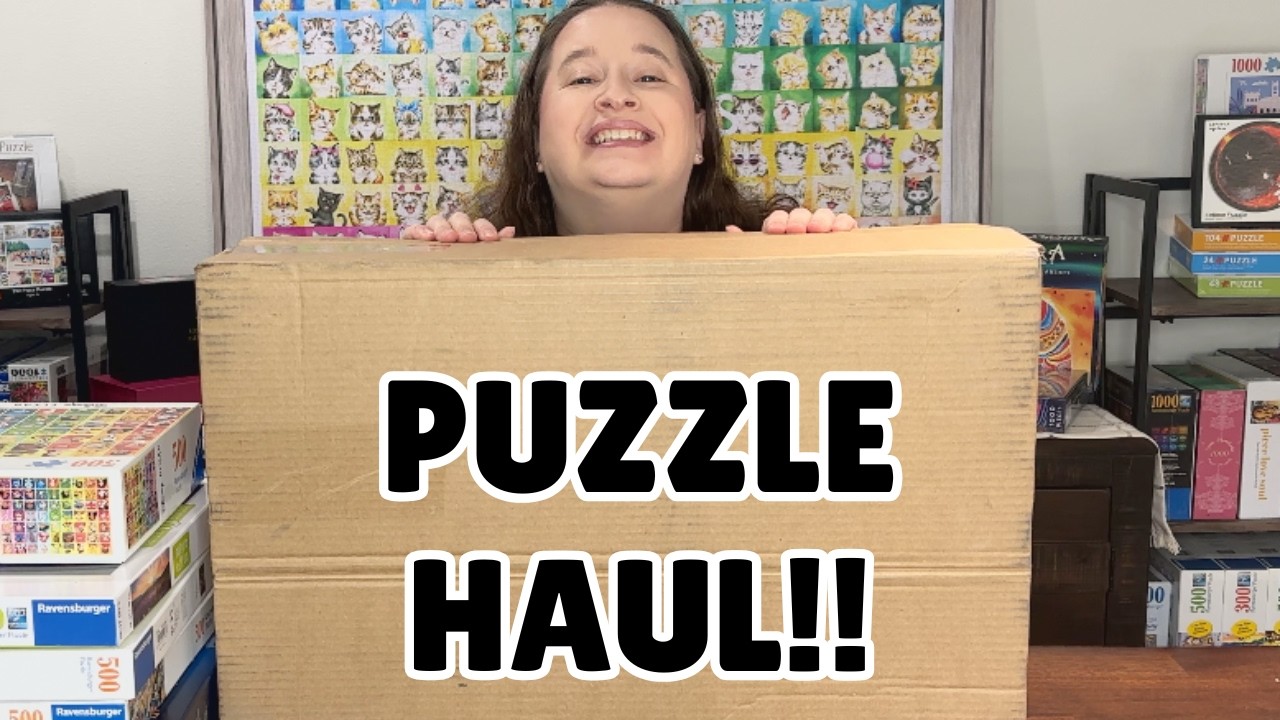 Sharing My New Puzzles! // Puzzle Haul!
