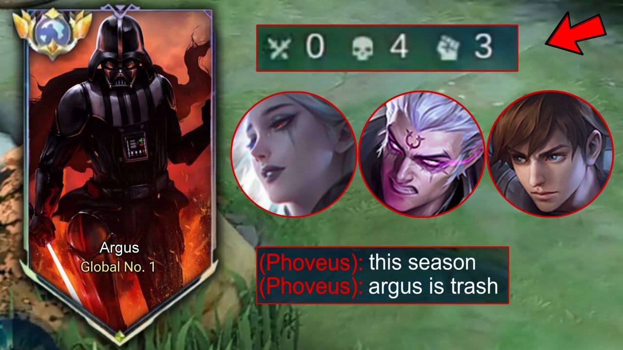 ARGUS STRONG COMEBACK FROM A TOUGH SETBACK!!💀 ARGUS BEST BUILD 2025!!