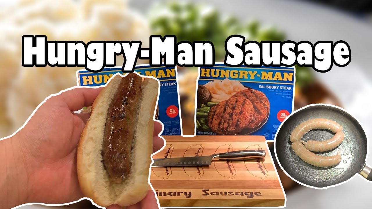 Hungry-Man Salisbury Steak But As A Sausage