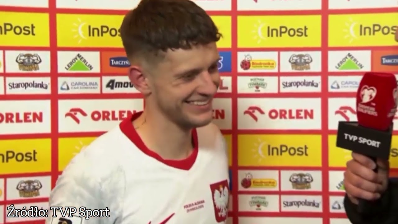 Sebastian Szymański wywiad po meczu Polska - Albania (2:1)