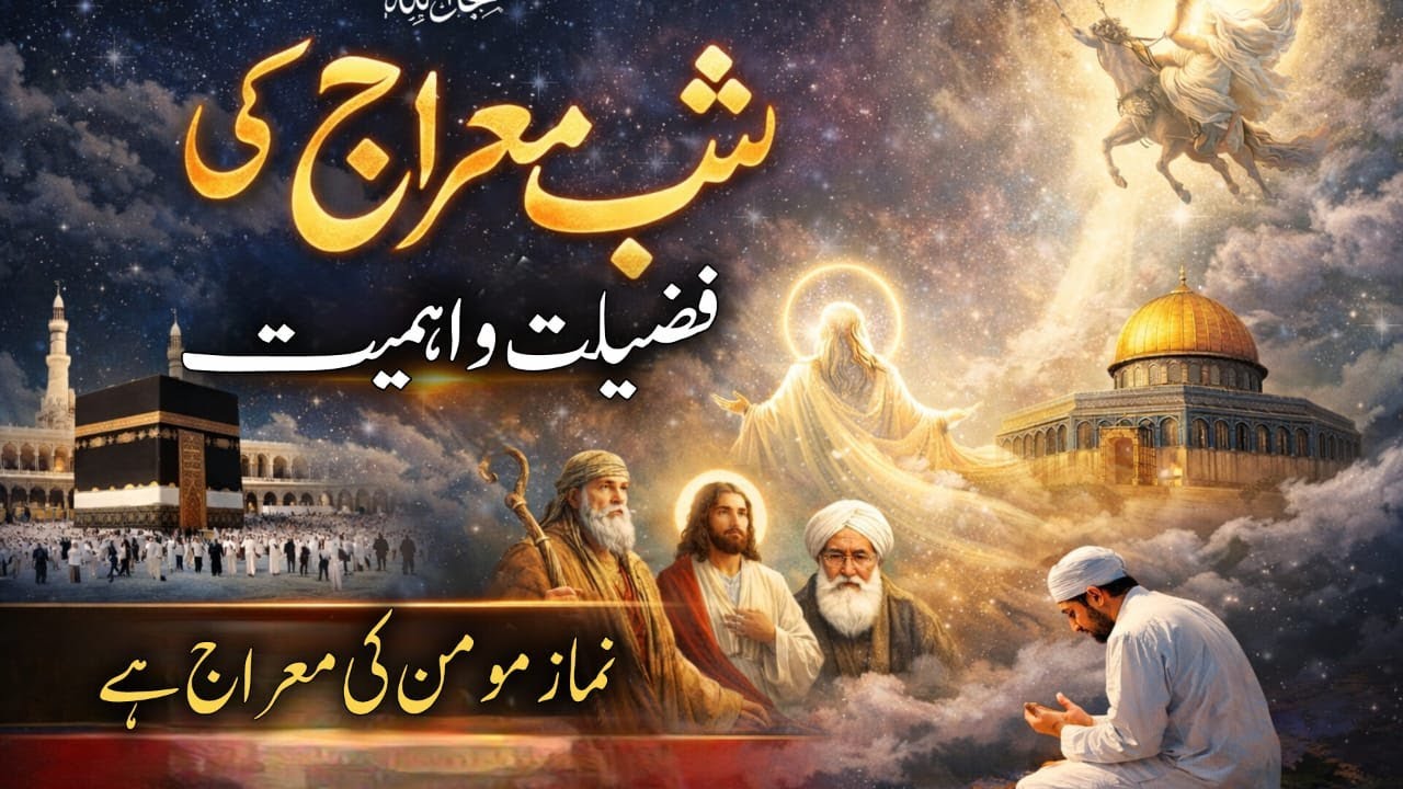 Rajab ki Muqaddas Raat | Shab-e-Miraj ka Hairat Angez Waqia | @VoiceofWaqar