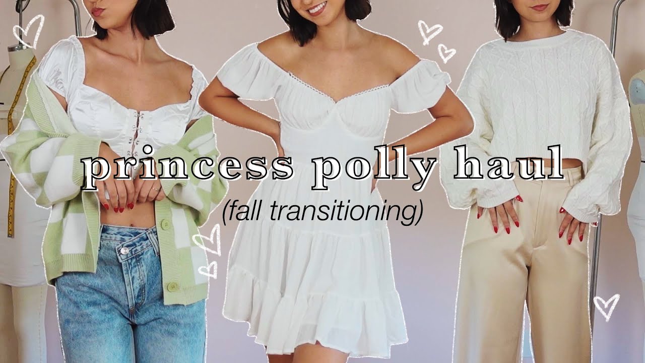 Creating a Fall Transitioning Capsule Wardrobe ft. Princess Polly Haul!!