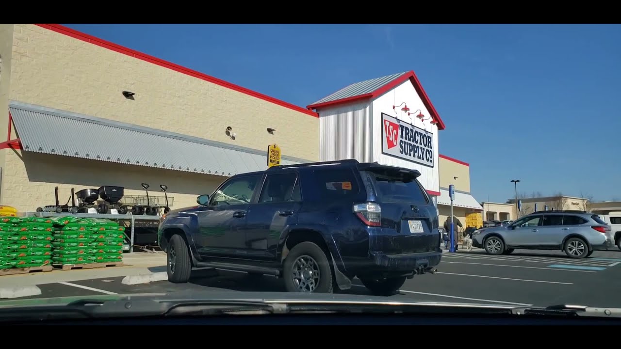 Driving in Waynesboro Virginia USA 17 FEB 2022