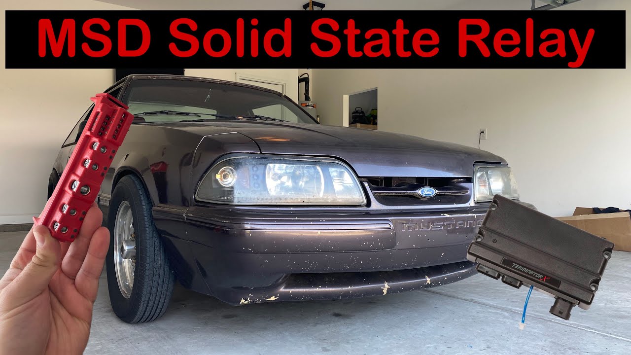 КАК УСТАНОВИТЬ ТЕРМИНАТОР ХОЛЛИ X НА FOXBODY?? - Вам нужно это твердотельное реле MSD - Как устан...