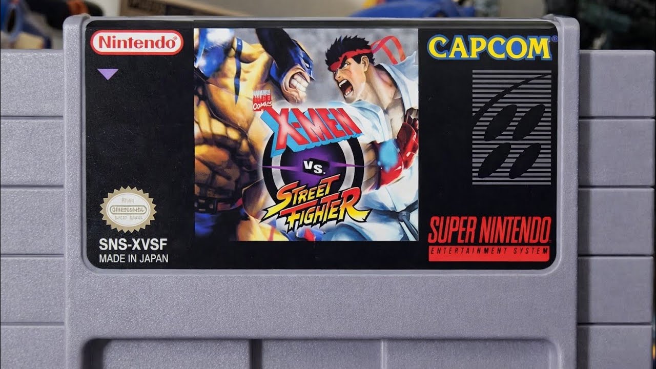 X-Men vs Street Fighter Super Nintendo