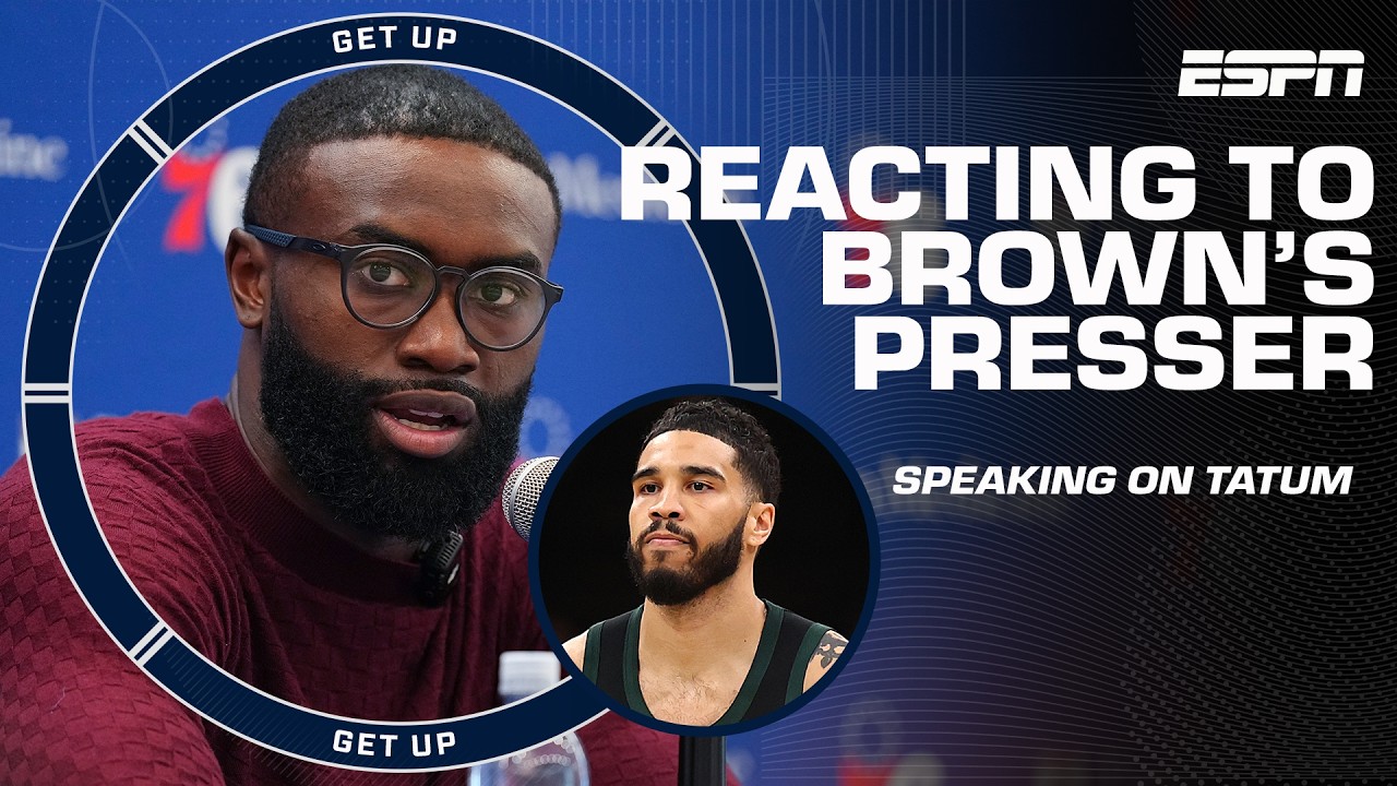 Jaylen Brown reveals he hasn't spoken to Jayson Tatum since trade to 76ers 👀 | Get Up