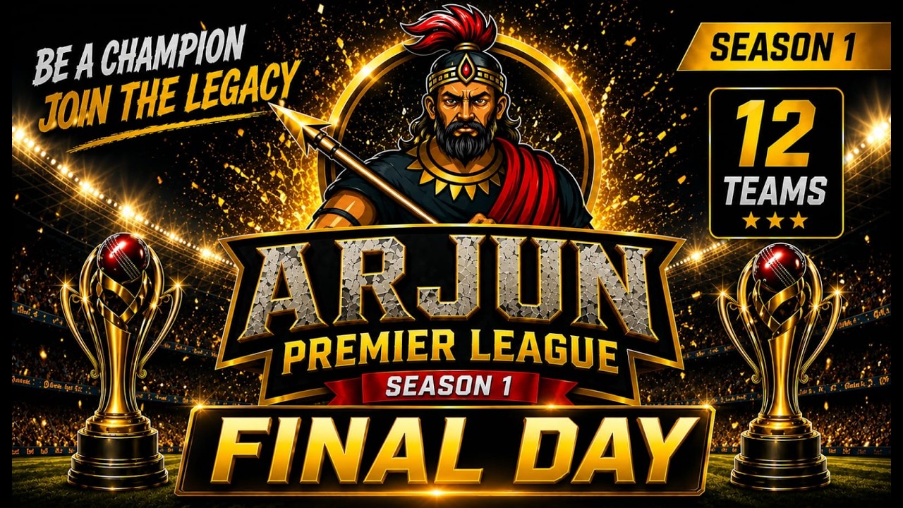 ARJUN SQUAD PREMIER LEAGUE  2026 | SEASON 1| FINAL DAY  |