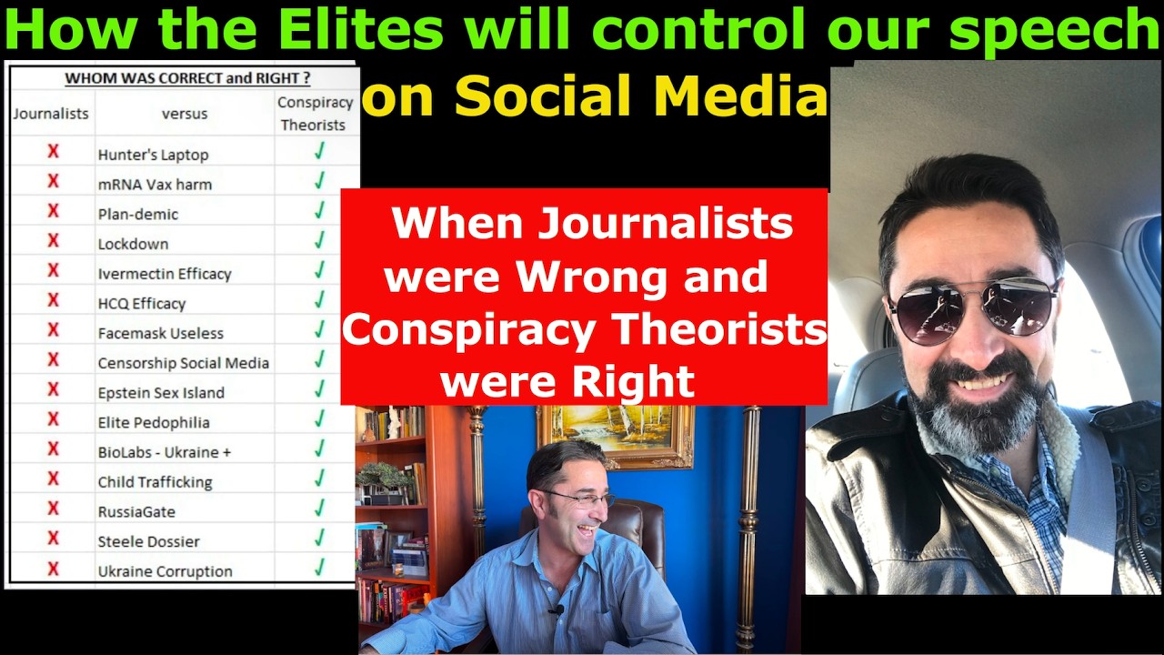 When Journalists were wrong and Conspiracy Theorists were Right. How the 