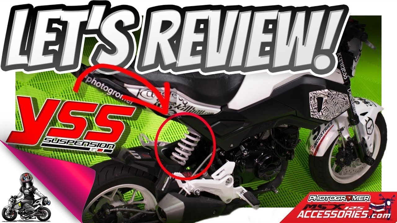 Let's Review: YSS Rear Shock for Honda Grom