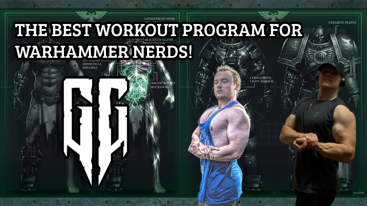 The BEST Workout Split For Warhammer Nerds! - Grim Dark Gains Podcast EP. 5