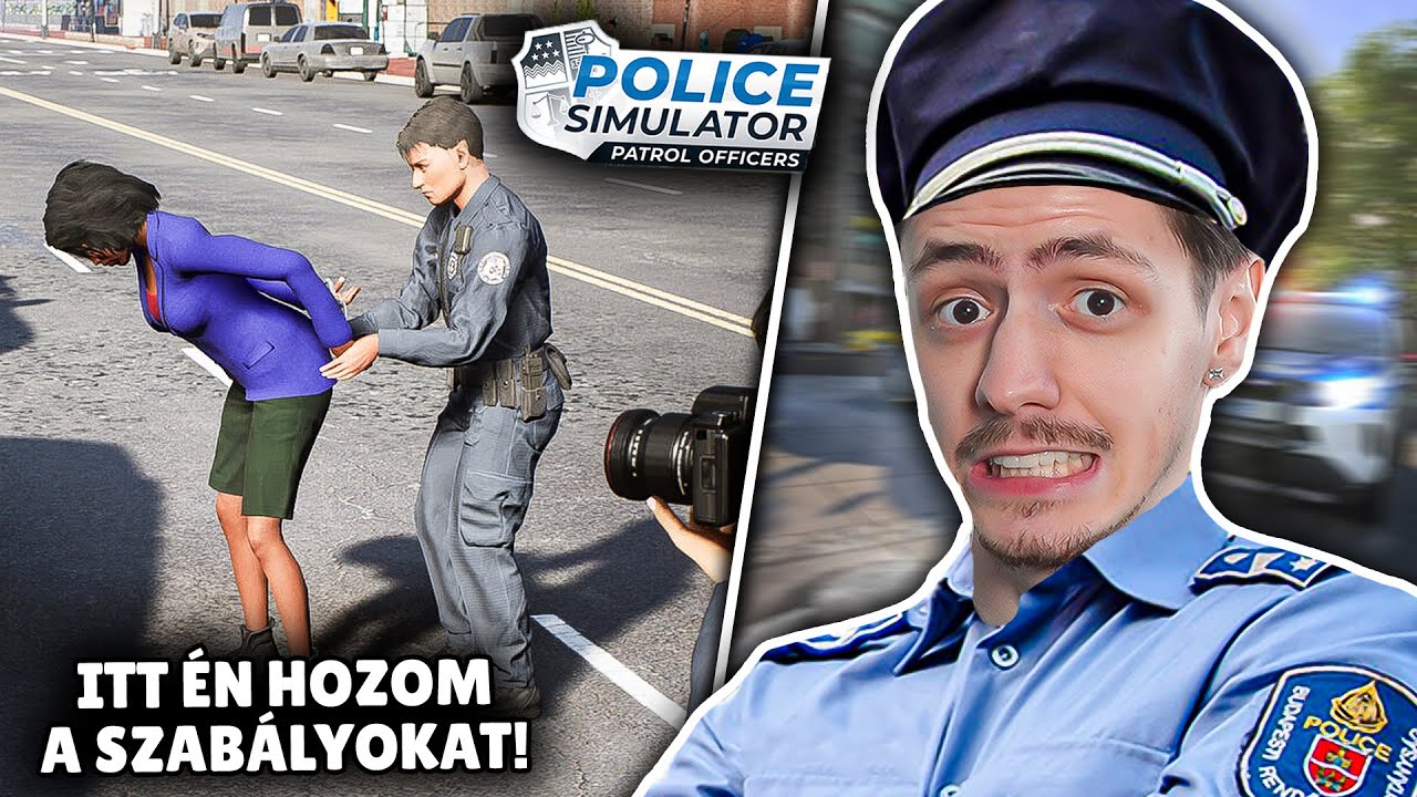 KIPRÓBÁLTAM MILYEN RENDŐRNEK LENNI ÉS EZ TÖRTÉNT!🤣| Police Simulator