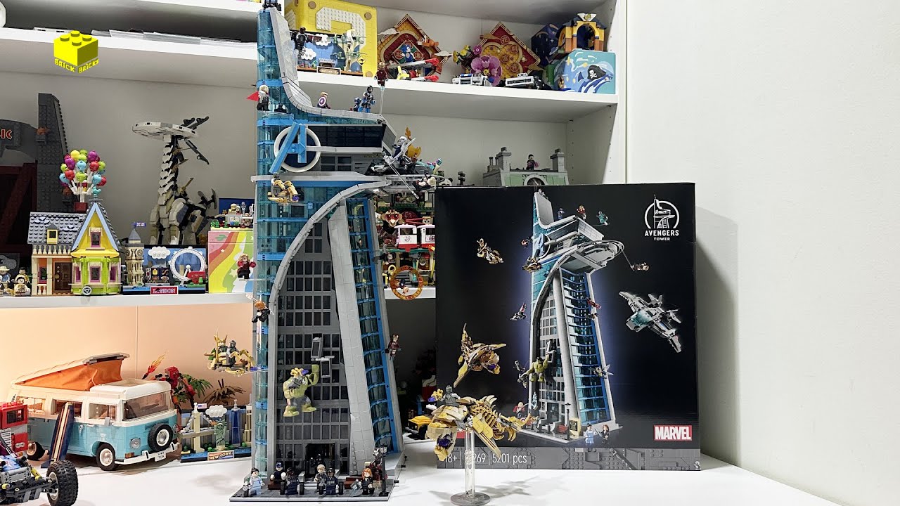 LEGO 76269 AVENGERS TOWER 2023 SPEED BUILD - BRICK BRICKS