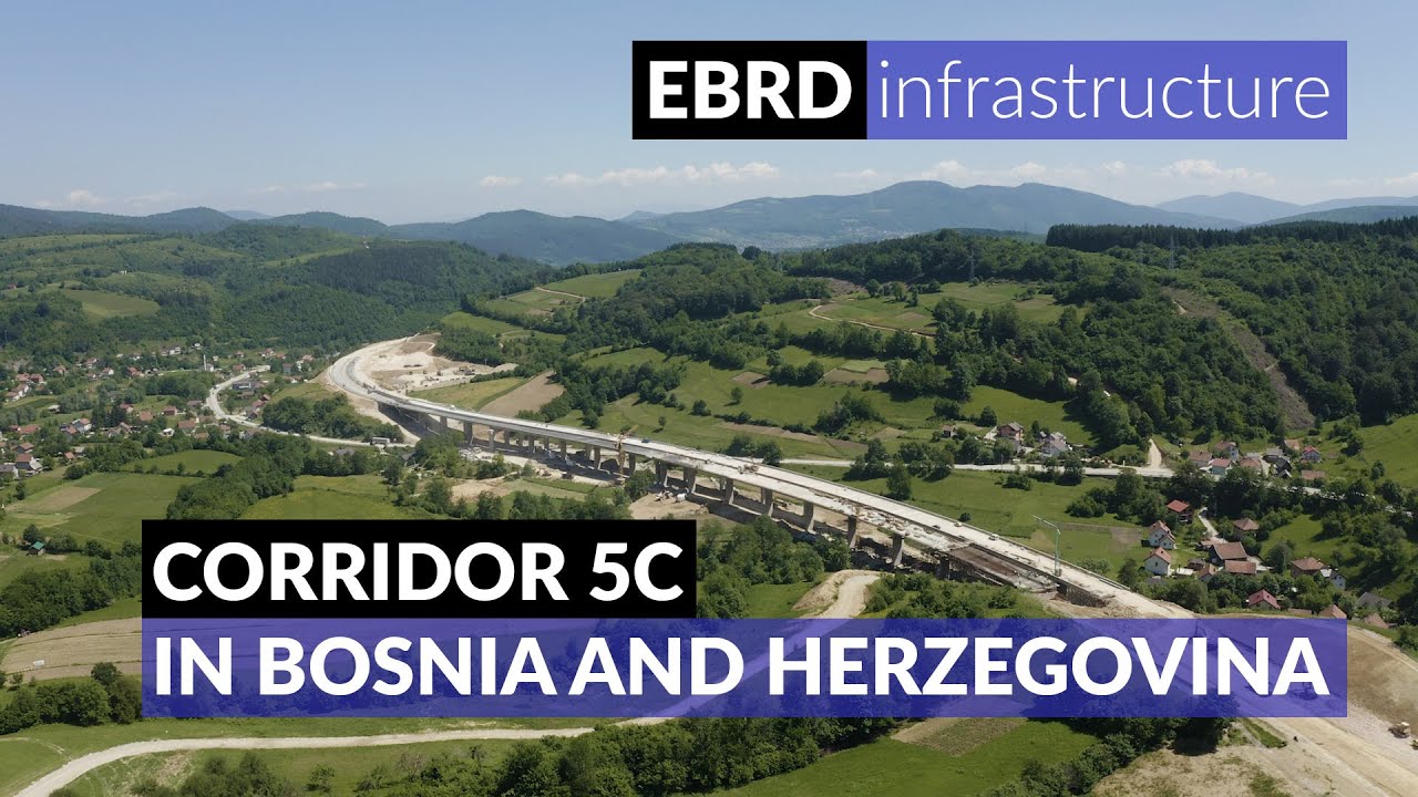 Zenica bypass section of Corridor Vc in Bosnia and Herzegovina