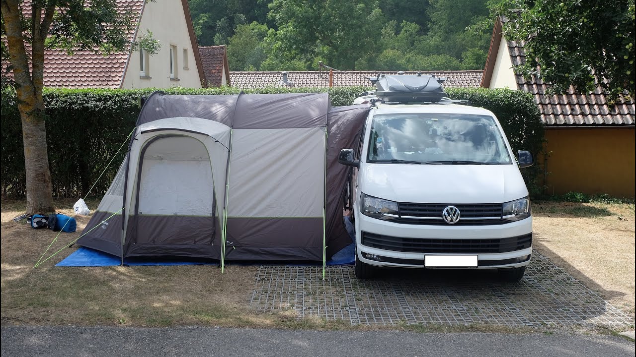 Vw T6 Campervan Araca Monte Berger Traveller Deluxe Çadır Kurulumu