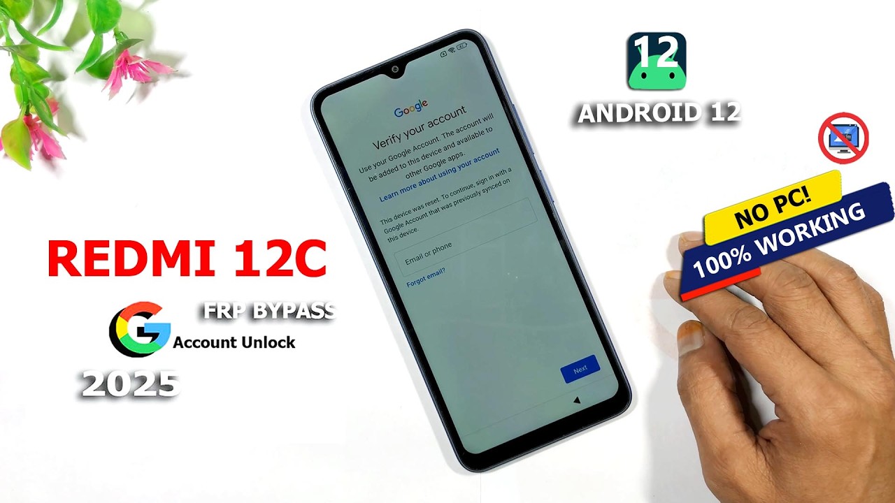 How to Xiaomi/Redmi 12c Frp Bypass | Miui 13  Android 12 (Without Pc)