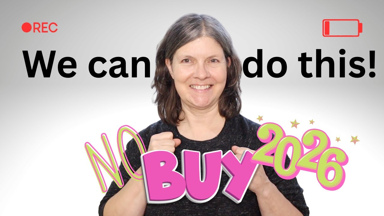 2026 No Spend Year Easy Prep Tips - How to not buy any stuff this year & make room for what matters.
