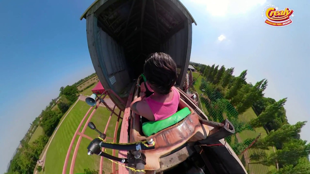 Tidal Wave Log Flume - POV Video - Crealy Theme Park & Resort