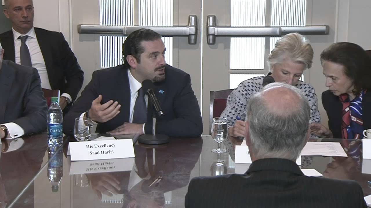 Meeting with Saad Hariri