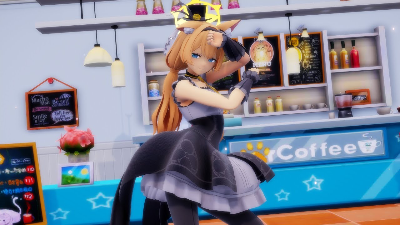 [ブルーアーカイブ Blue Archive MMD] Mari - Like A Cat