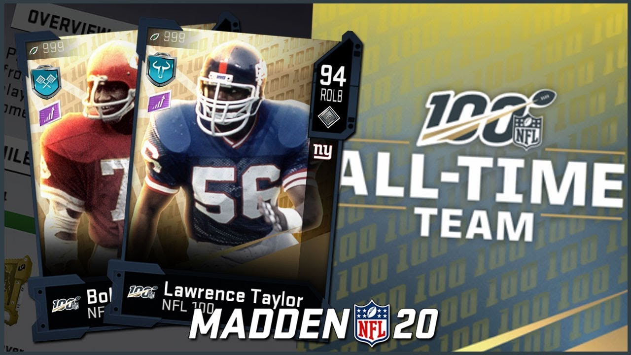 4 More NFL 100 Legends Added To MUT 20 | 95 OVR Lawrence Taylor Is Ridiculous!