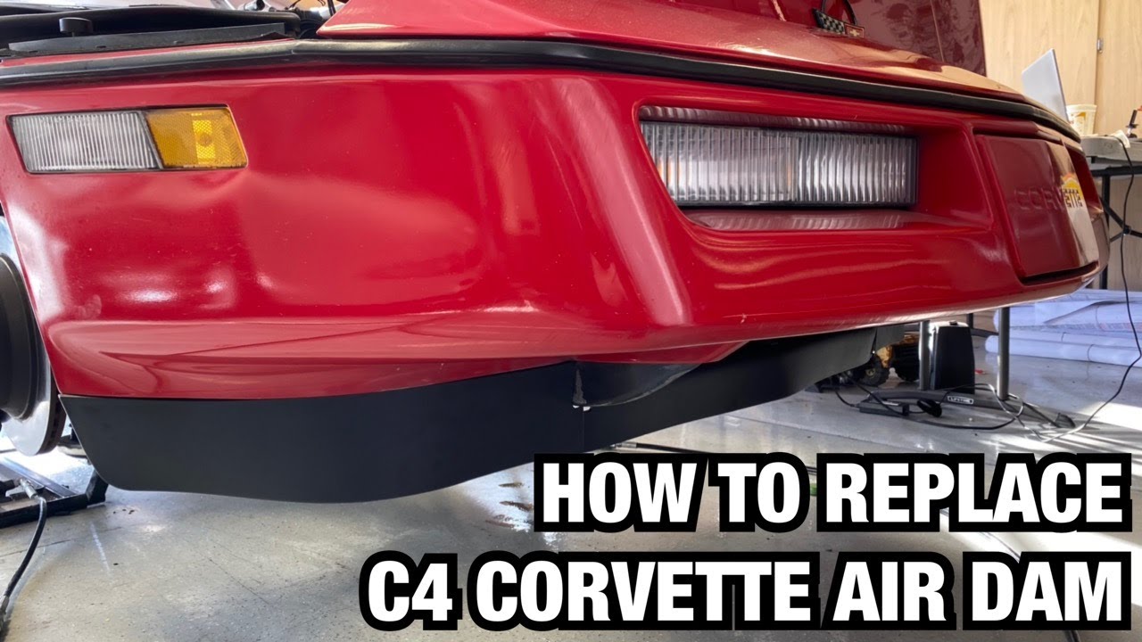 Как заменить воздухозаборник Corvette C4