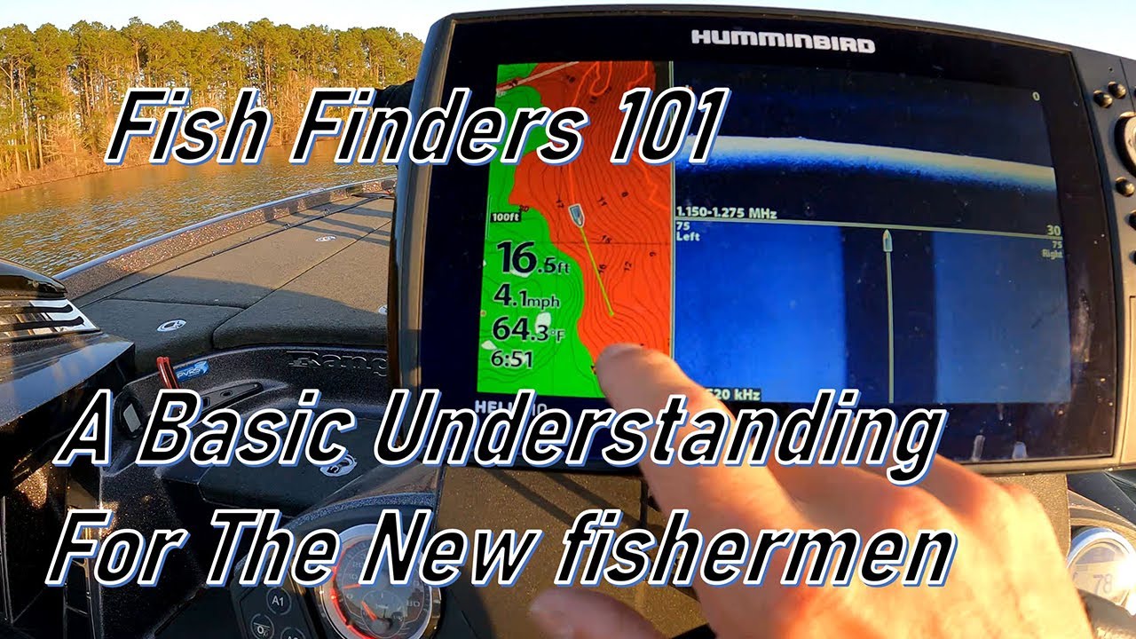 A basic understanding of your fish finder. A look at the map, side and down imaging. For the new PPL