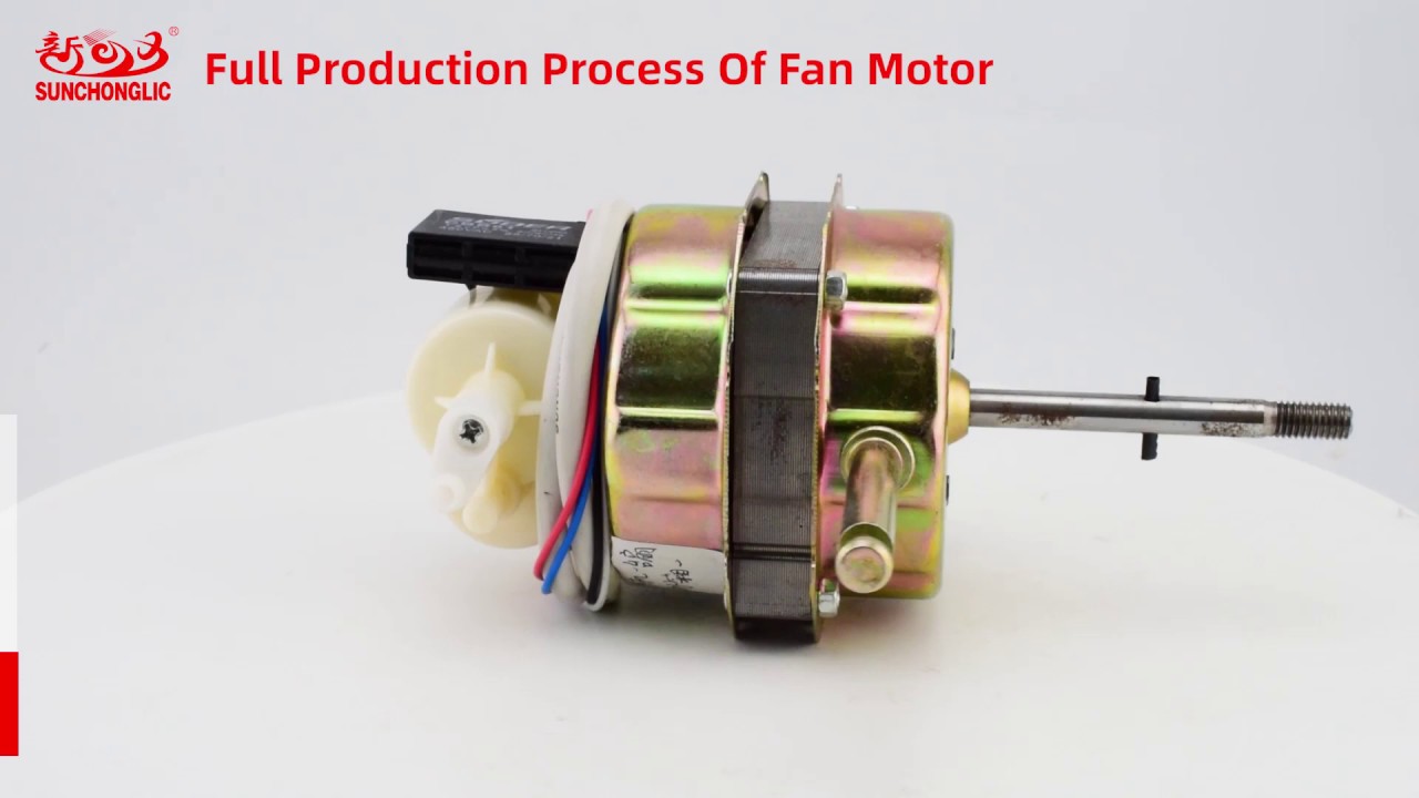 Sunchonglic Factory 1250RPM 2200RPM Fan Motor Full Production Process 2020