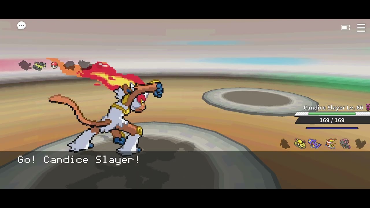 POKEMMO - Sinnoh Elite 4 Battle