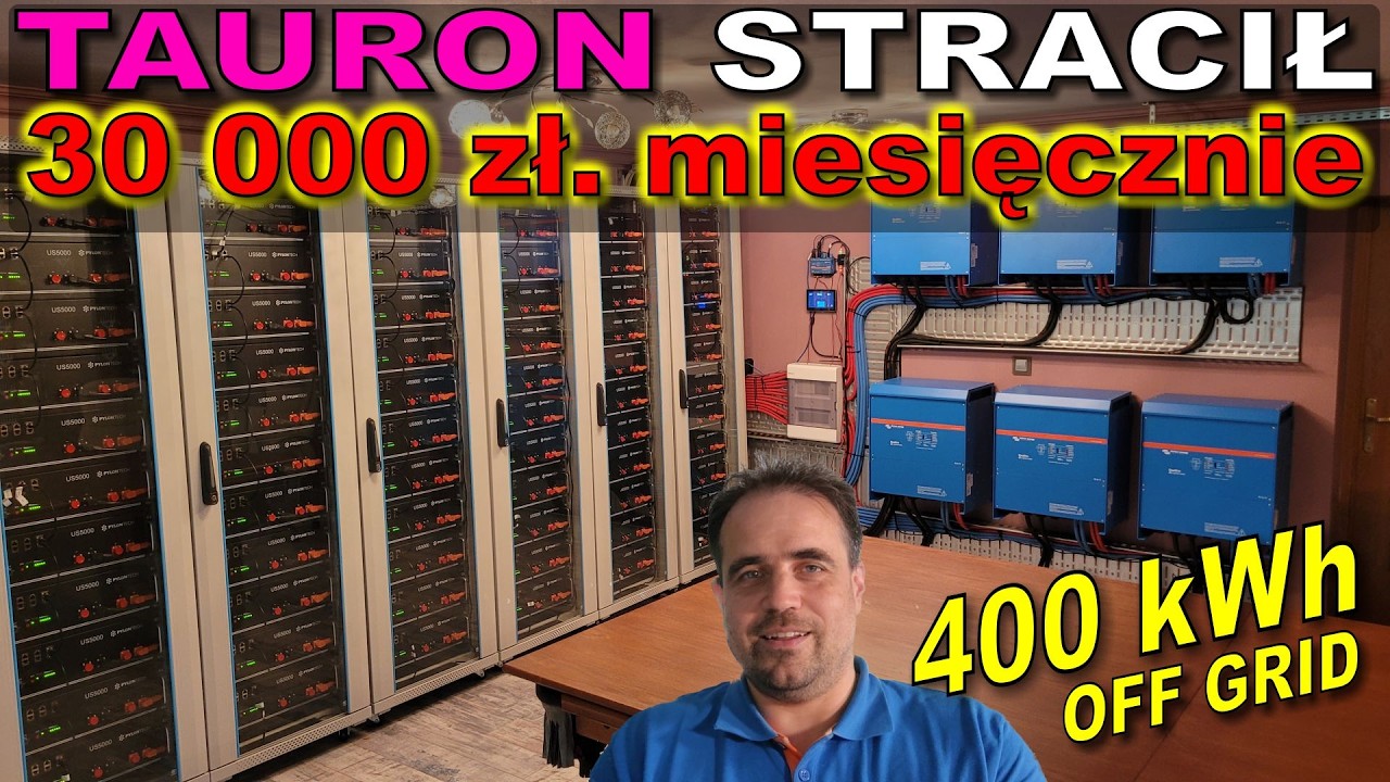 SPUŚCIŁ TAURONOWI ŁOMOT! Odciął ich na zawsze! NIE DOSTANĄ JUŻ ANI GROSZA! OFF GRID miażdży System!