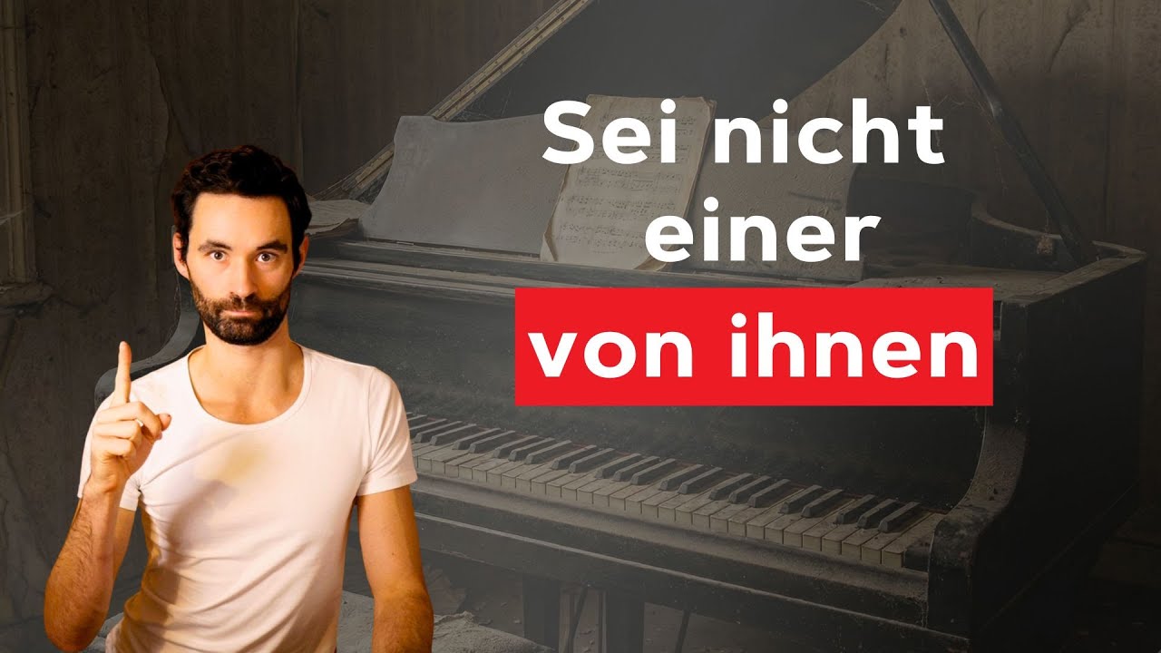 Warum 90 Prozent mit dem Klavierspielen aufhören (und wie du es vermeidest)