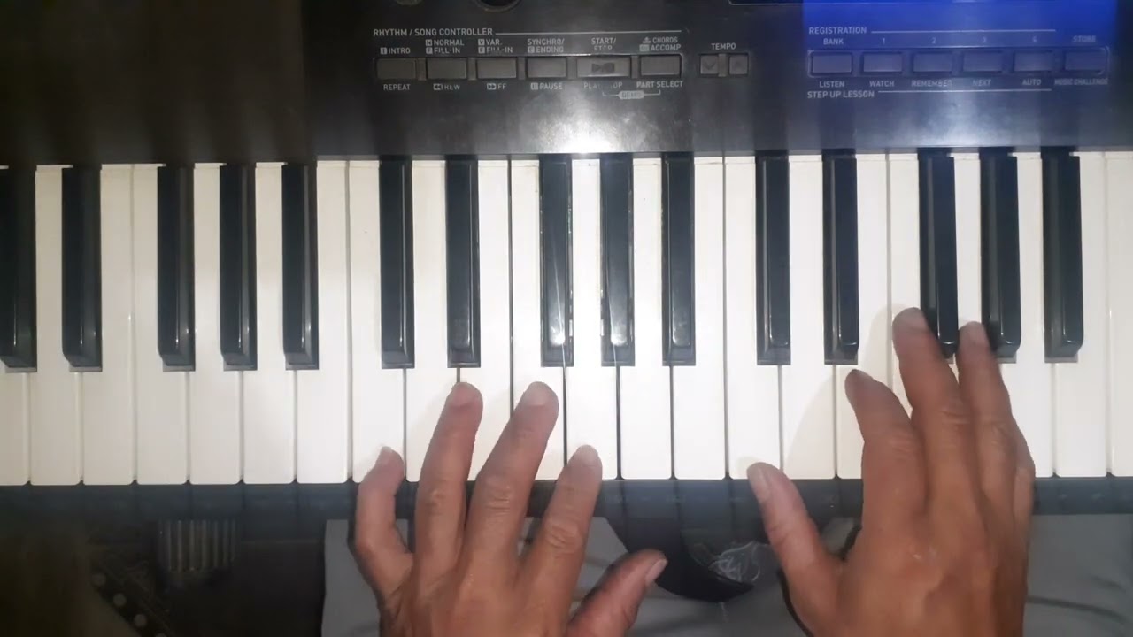3 levadas para reggae teclado