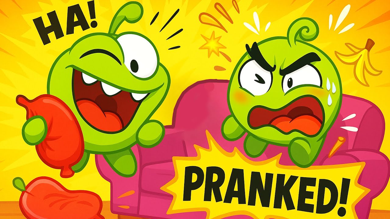 Om Nom&rsquo;s ULTIMATE Prank Day! 😂 You Won&rsquo;t Believe What He Did to Om Nelle | Cut The Rope