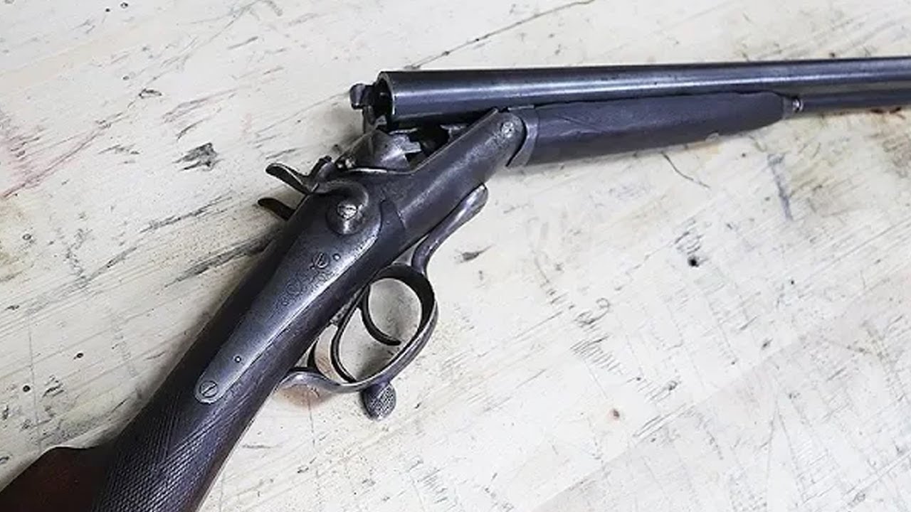 Cleaning An Old French 1887 St Etienne Shotgun