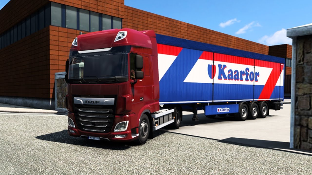 DAF Truck Delivery Used Paskaging(20t)I Euro Truck Simulator 2