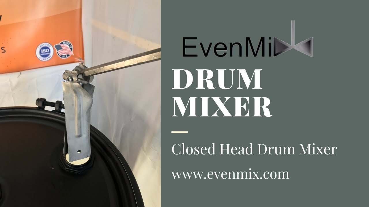 Closed Head Drum Mixer