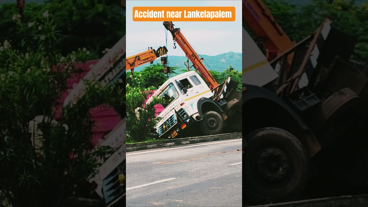 Accident near Lankelapalem Highway