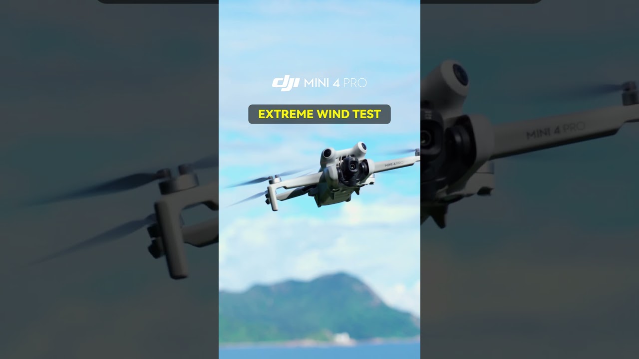 The ULTIMATE DJI Mini 4 Pro wind test 🚁 💨