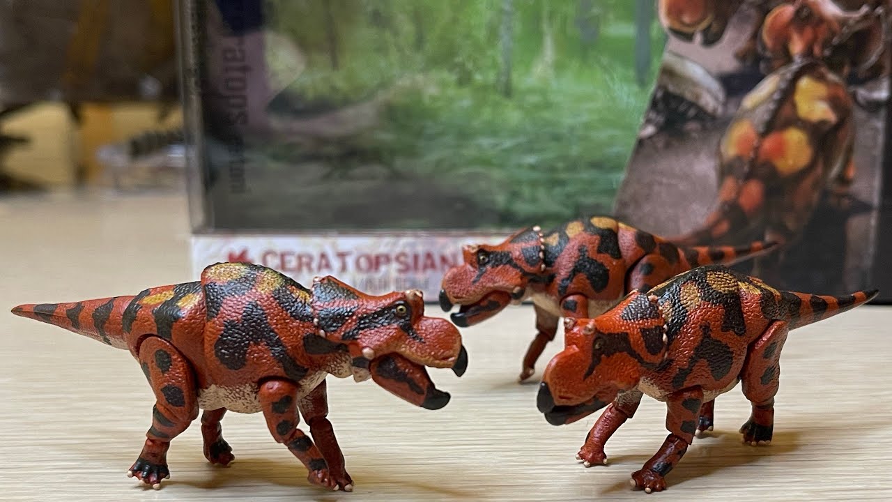 Beasts Of The Mesozoic Ceratopsian Series 1/18th Scale Diabloceratops eatoni (nestlings) ✅🎥😃🌿🌱🍃