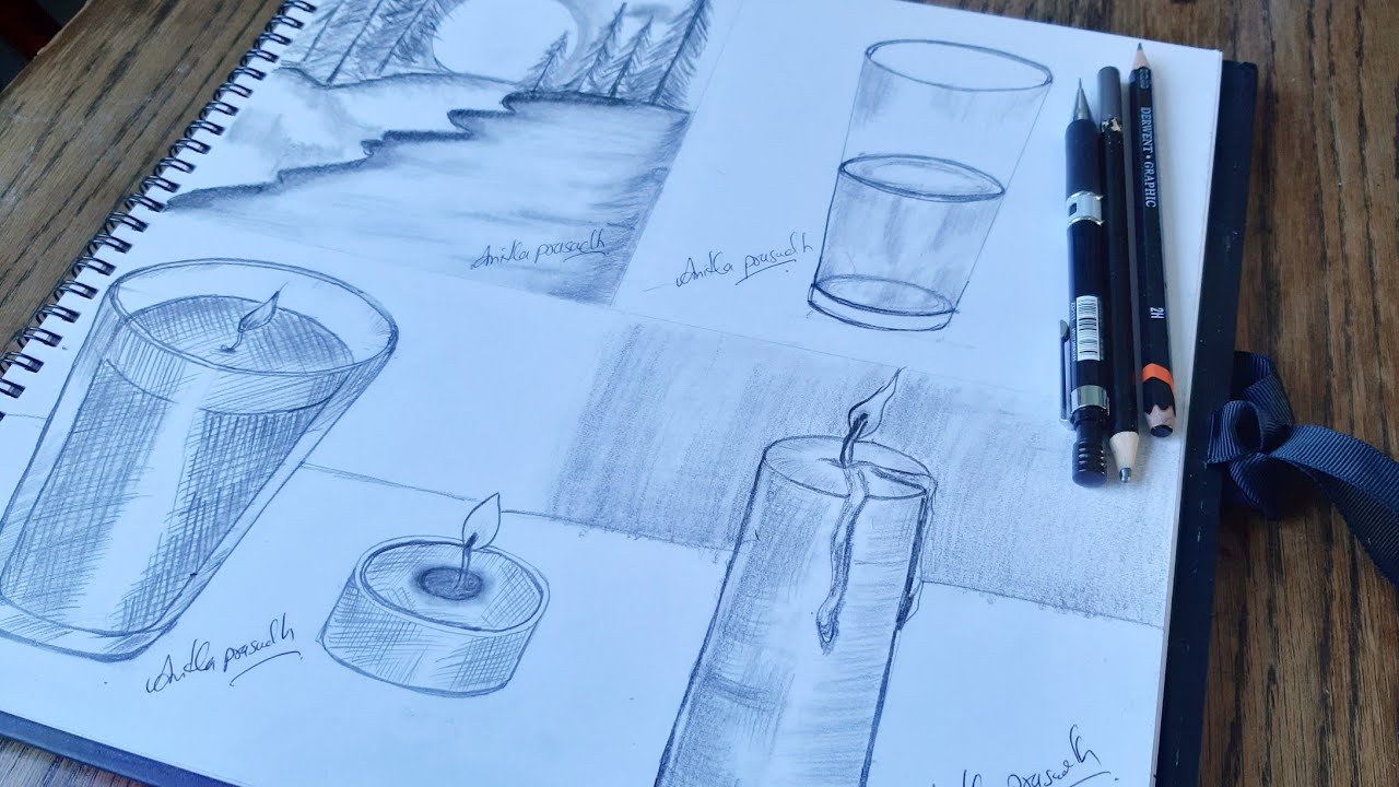 Live Art Session | Lesson 5 | Step by Step Tutorial for beginners | Sketching | Shading techniques