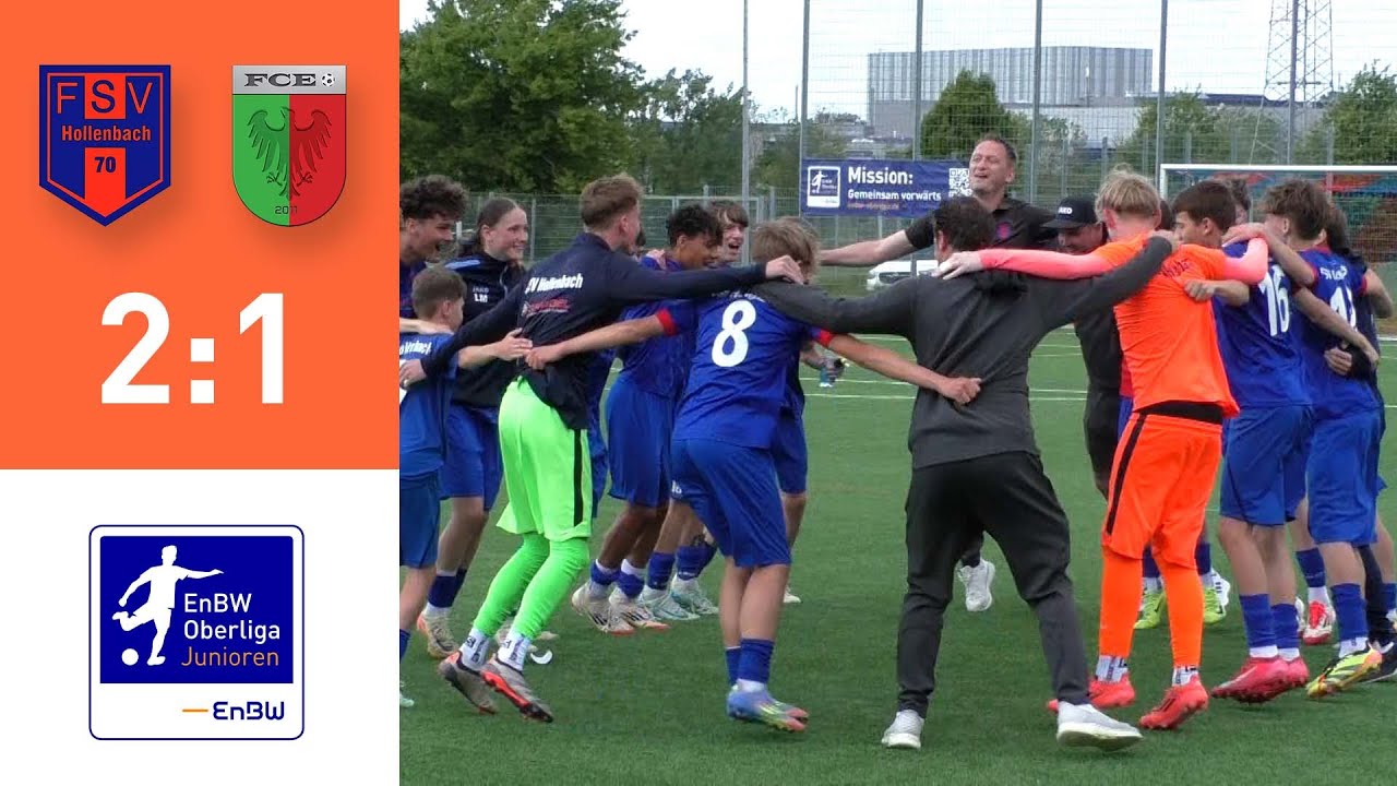 EnBW-Oberliga - C-Junioren: FSV Hollenbach - FC Esslingen 2024/25