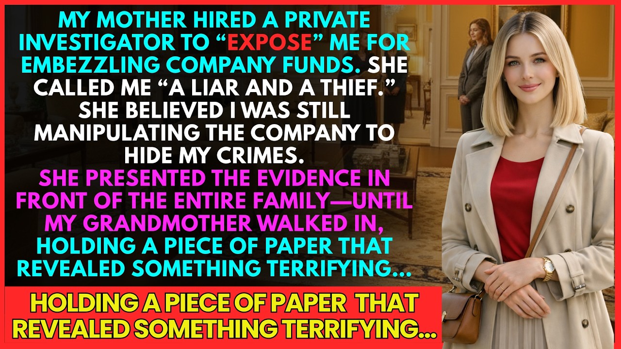 My Mom Accused Me of Embezzling Company Money — But a Report Turned Everything Around…