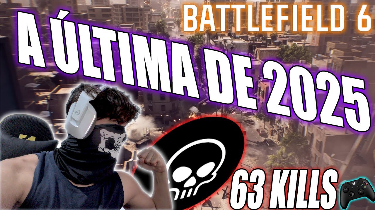 A MINHA ÚLTIMA PARTIDA DE 2025 FOI UM VERDADEIRO AMASSO ! 63 KILLS DE CONTROLÃO ! 🎮🔥