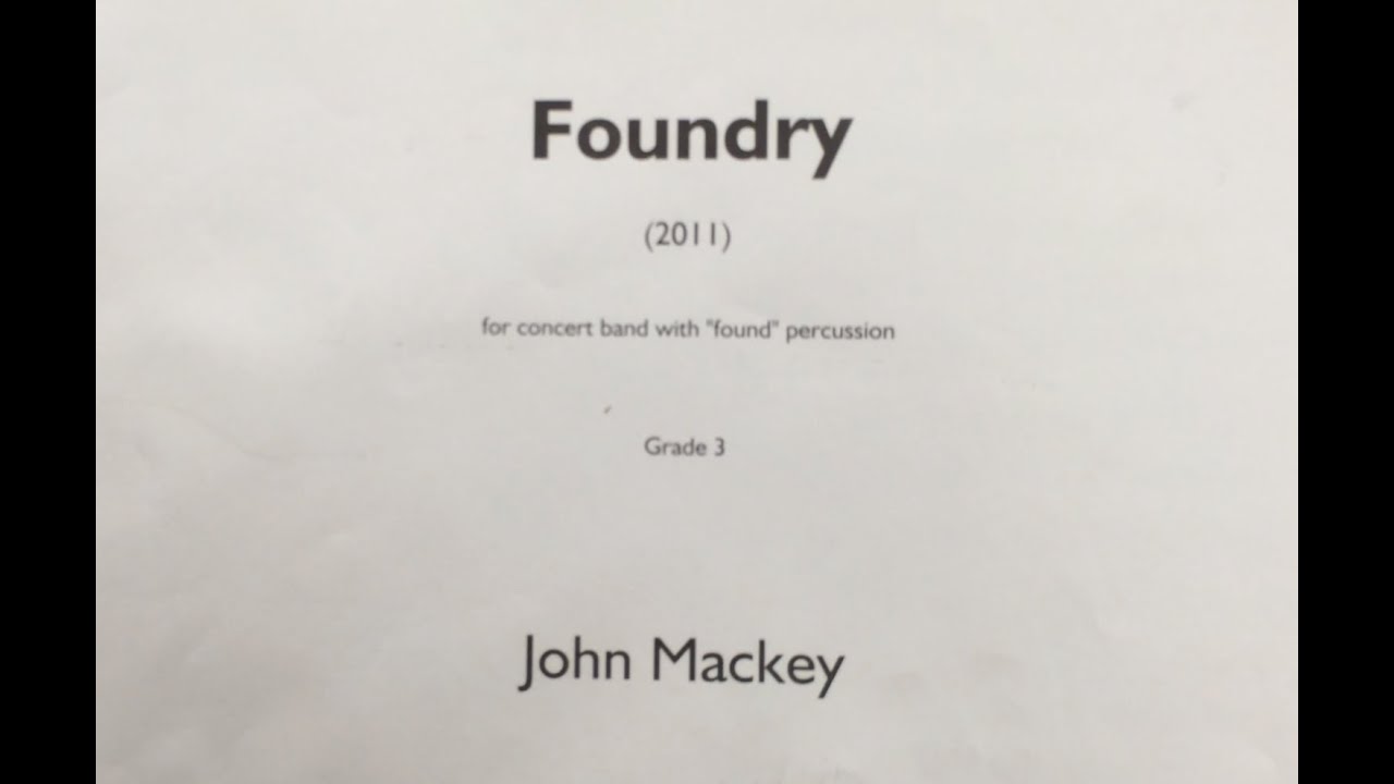 Foundry, by John Mackey - 4 Metal Piles