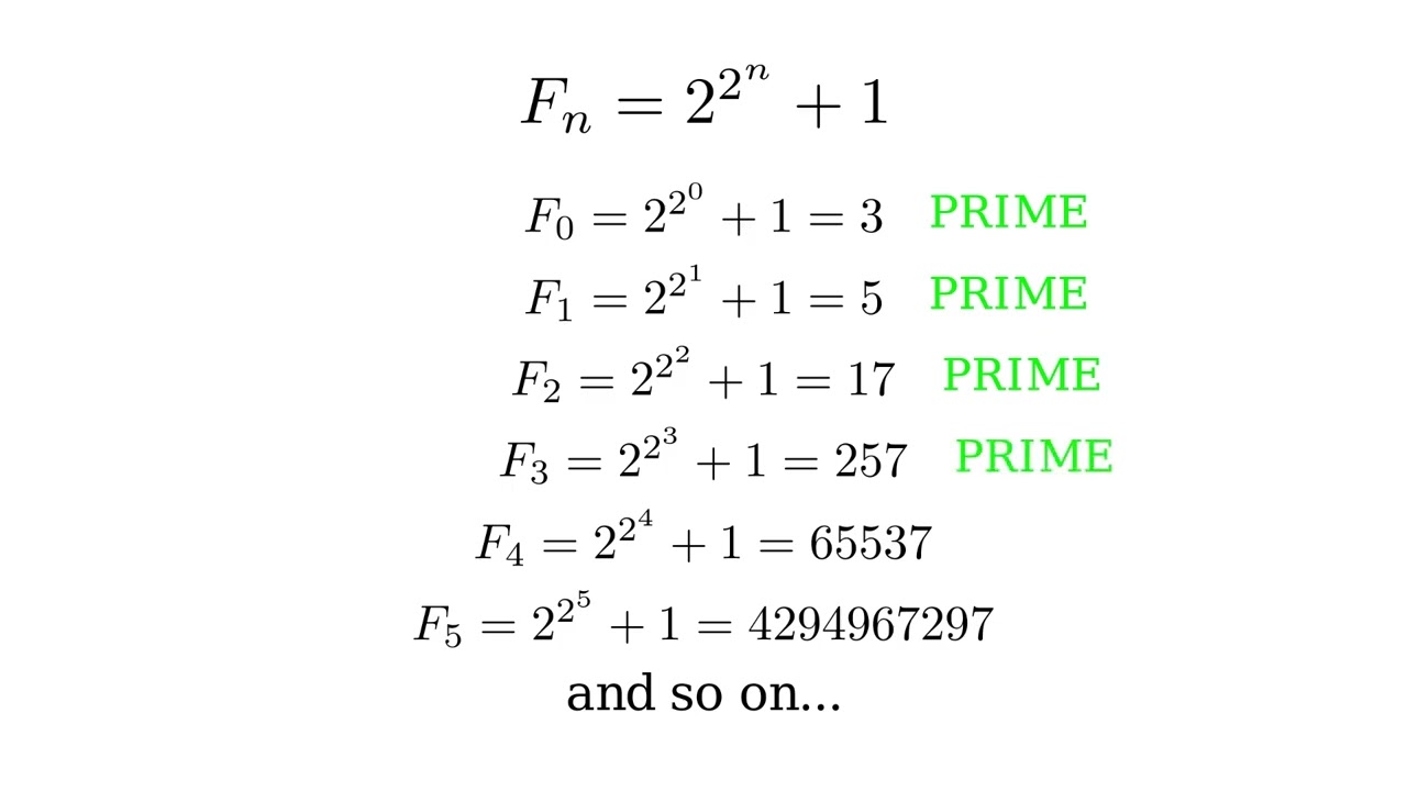 A quickie on Fermat Numbers.