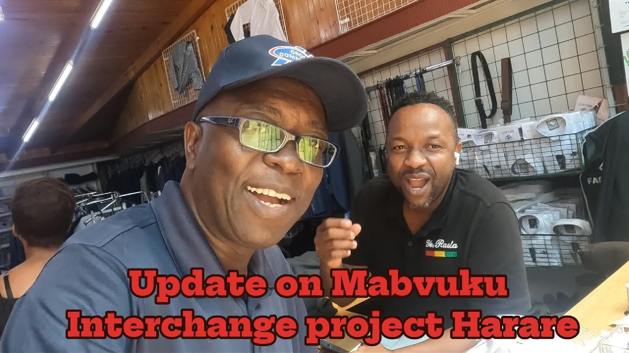 Update on Mabvuku Interchange project Harare #zimbabwe #project #roads #economy #construction 